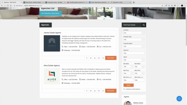 How To Make A Real Estate Website With WordPress – Screenshot 3