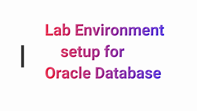 Oracle Database Lab setup at Home - Screenshot_02