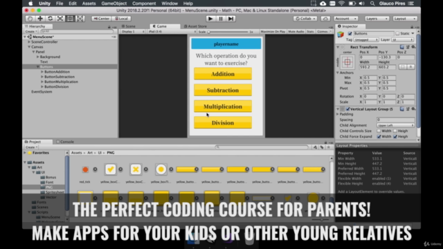Game Development Masterclass: Make Educational Apps & Games – Screenshot 3