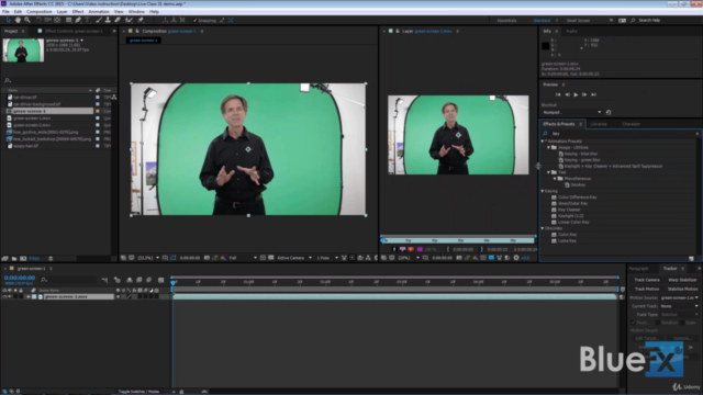 Advanced Green Screen Editing in After Effects – Screenshot 2