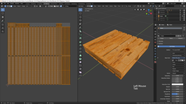 Blender 2.8 UV Mapping – Screenshot 1