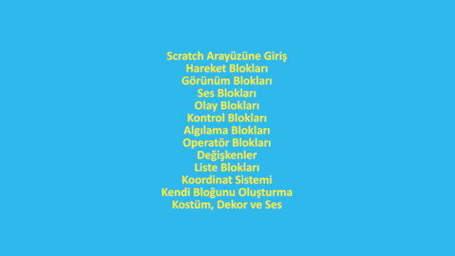 Scratch ile Herkes İçin Temel Kodlama – Screenshot 3