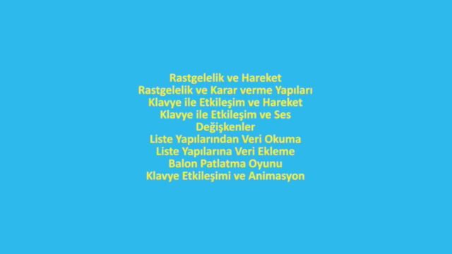 Scratch ile Herkes İçin Temel Kodlama – Screenshot 4