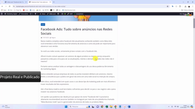 Desenvolvimento de Blogs Profissionais com WordPress – Screenshot 4