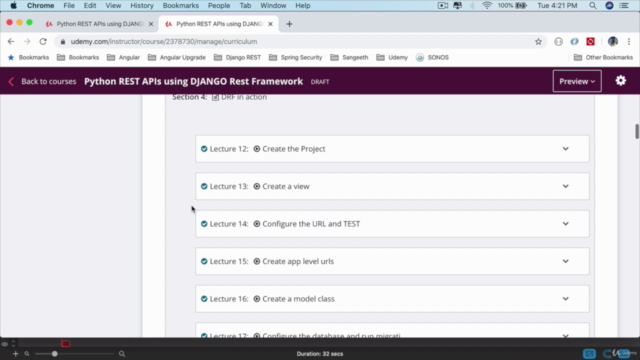 Django Rest Framework – Screenshot 2