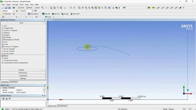 ANSYS Fluent CFD (part A _ mesh optimization) – Screenshot 1