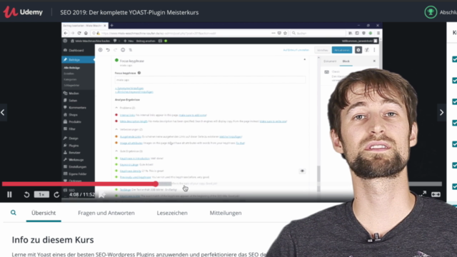 SEO 2019: Der komplette YOAST-Plugin Meisterkurs – Screenshot 4