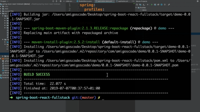Spring Boot 2 & React FullStack Development – Screenshot 3