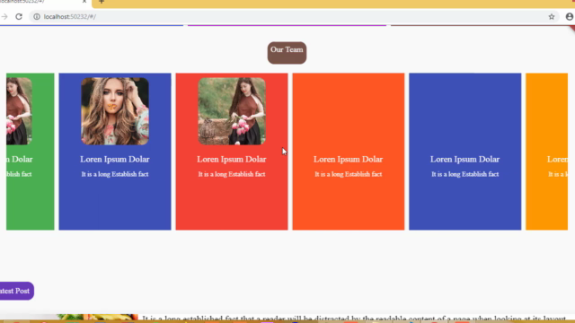 Flutter Web Development Course Build Complete FlutterWeb App – Screenshot 2
