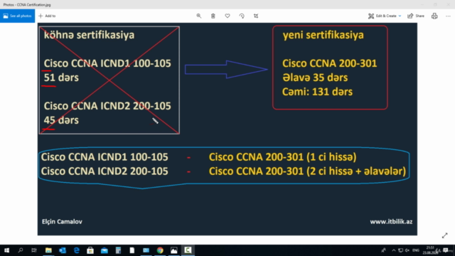 Cisco CCNA 200-301 video kursu (1ci hissə) – Screenshot 1