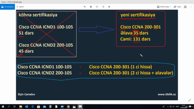 Cisco CCNA 200-301 video kursu (1ci hissə) – Screenshot 2