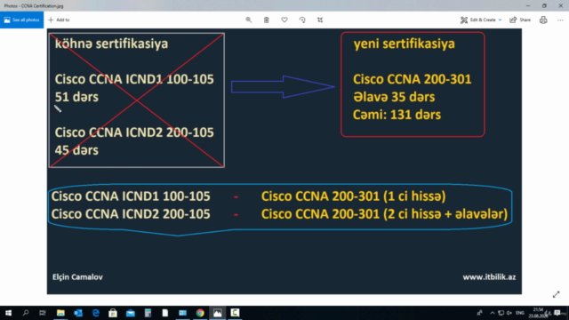 Cisco CCNA 200-301 video kursu (1ci hissə) – Screenshot 3