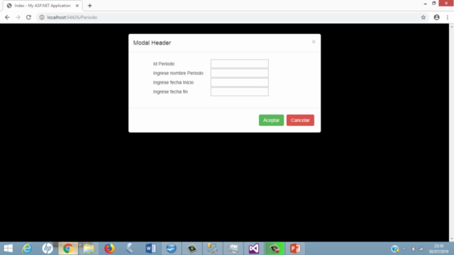 C# Asp.Net MVC ( Ajax + Json +Bootstrap + JavaScript) – Screenshot 3