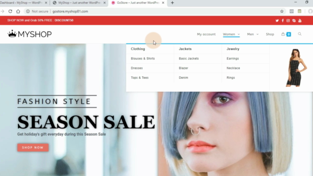 Create eCommerce Website - Online Shop with Wordpress – Screenshot 2
