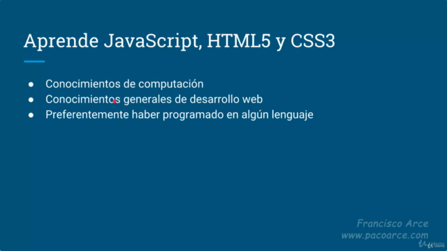Aprende Javascript, HTML5 y CSS3 – Screenshot 1