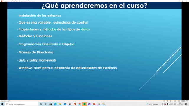 Master en C# de Cero (Windows Form - Xamarin - APP Consola ) – Screenshot 2