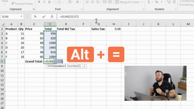 Excel - Beginner to Advanced in 4 Hours - Screenshot_02