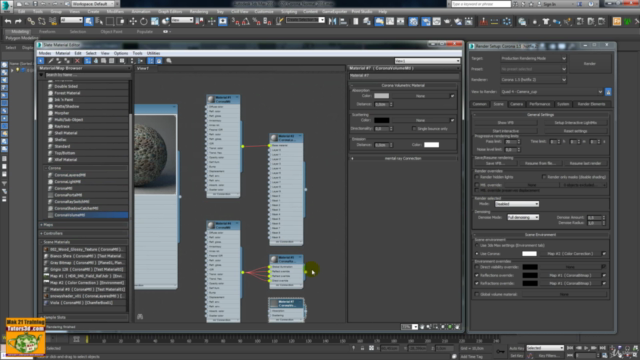 3ds max Corona Mappe e Materiali Modulo 3 – Screenshot 1