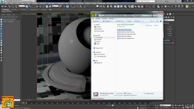 3ds max Corona Mappe e Materiali Modulo 3 – Screenshot 3