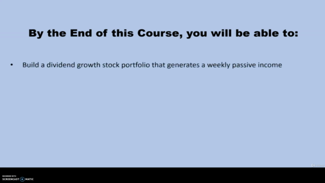 How to build a Weekly Passive Income with Dividend Investing – Screenshot 3