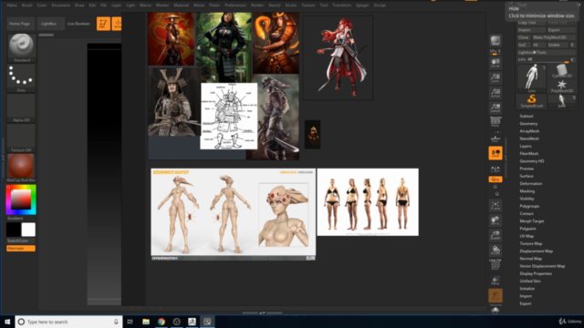 Stylized Female Character Creation - Complete Game Pipeline – Screenshot 1