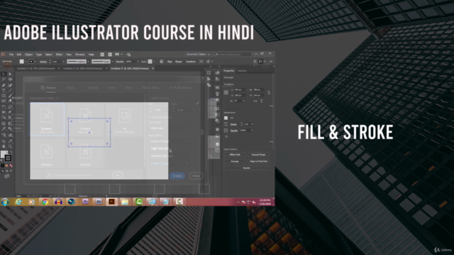 Adobe Illustrator Beginner Course in Hindi – Screenshot 2