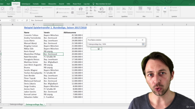 Microsoft Excel Pivot Tabellen Kompakt Kurs – Screenshot 2