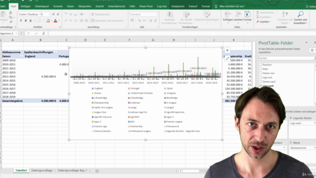 Microsoft Excel Pivot Tabellen Kompakt Kurs – Screenshot 3