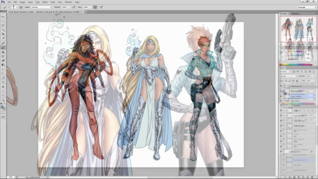 Comic Book Character Design: Superheroines – Screenshot 3