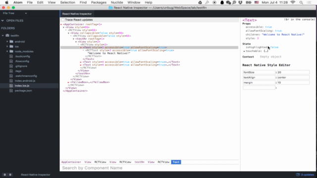 React Native 进阶培训 – Screenshot 4