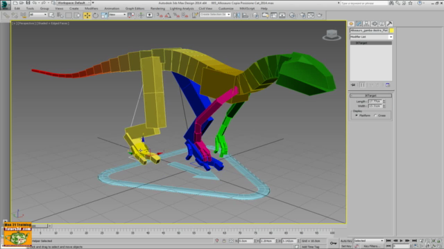 3ds max Cat Rigging Modulo 1 – Screenshot 1