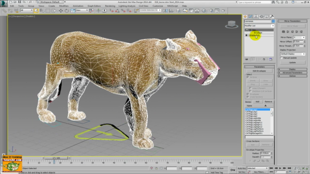 3ds max Cat Rigging Modulo 1 – Screenshot 4