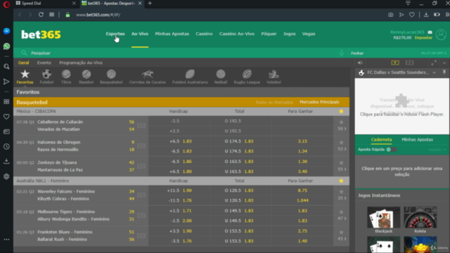 Mexendo e apostando no BET365 passo a passo – Screenshot 1
