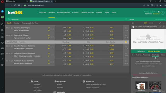 Mexendo e apostando no BET365 passo a passo – Screenshot 2
