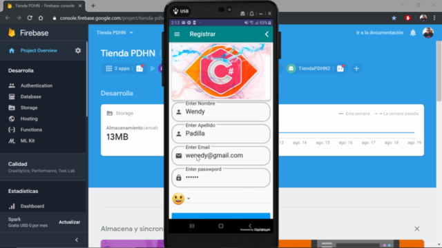 Curso Flutter & Dart y Firebase crud en servicios full stack – Screenshot 4