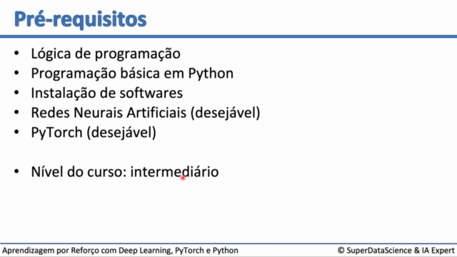 Aprendizagem por Reforço com Deep Learning, PyTorch e Python – Screenshot 4