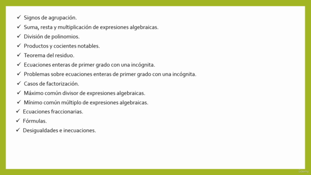 Aprende Álgebra | Básico, Intermedio, Avanzado – Screenshot 4