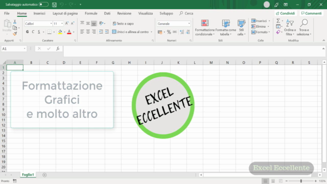 Corso Microsoft Excel: dal Livello Base all'Avanzato - Screenshot_03