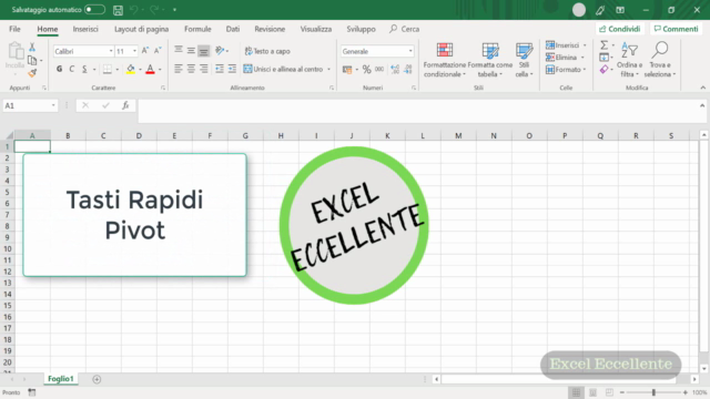 Corso Microsoft Excel: dal Livello Base all'Avanzato - Screenshot_04