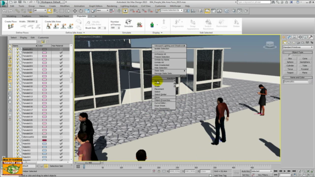 3ds max Populate Architettura Corso Completo – Screenshot 4