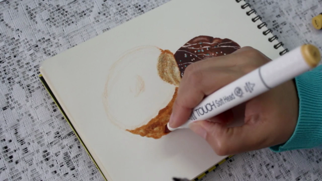 Alcohol Based Ink Markers: Food Drawing and Illustration - Screenshot_02