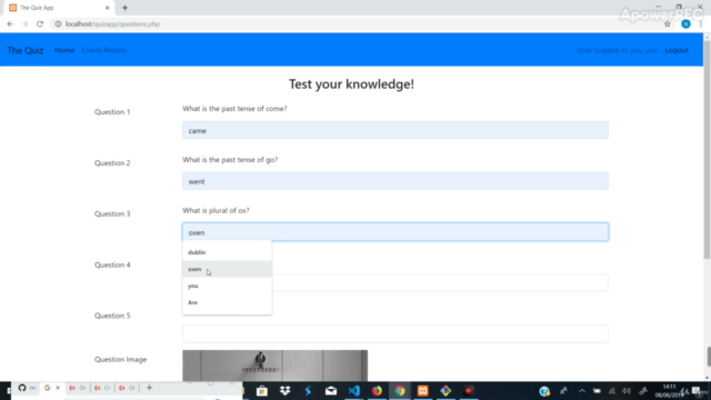 Create an Online Quiz/Examination Platform PHP + jQuery – Screenshot 2