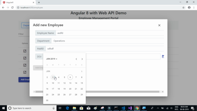 Learn Angular 8 & Web API by creating a Full Stack Web App - Screenshot_04
