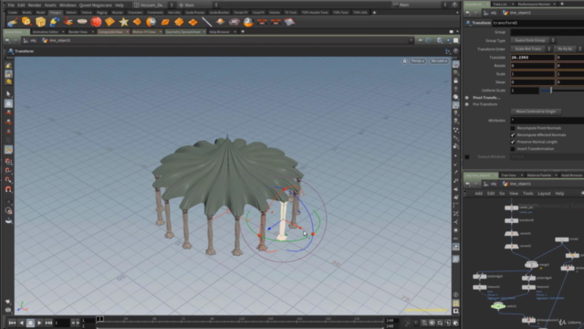 Intro to Architectural Procedural Modeling in HoudiniFX – Screenshot 2