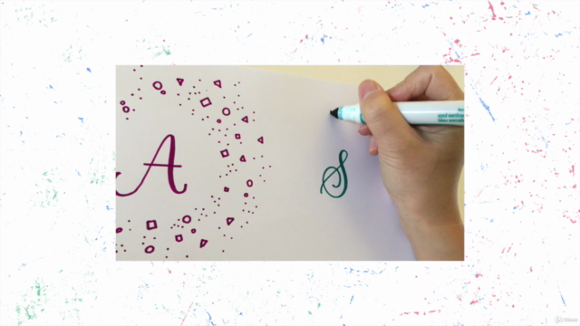 Learn Calligraphy with Crayola Markers – Screenshot 2