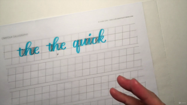 Learn Calligraphy with Crayola Markers – Screenshot 4