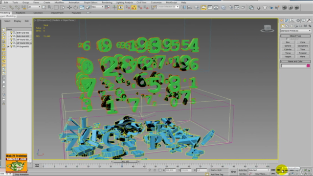 3ds max MP Particle Flow Modulo 3 – Screenshot 1