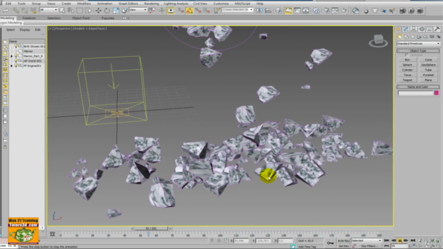 3ds max MP Particle Flow Modulo 3 – Screenshot 2