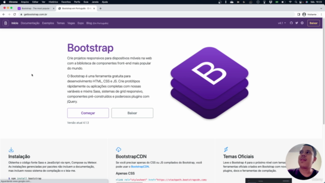 Bootstrap 5: Curso Completo e Direto ao Ponto – Screenshot 1