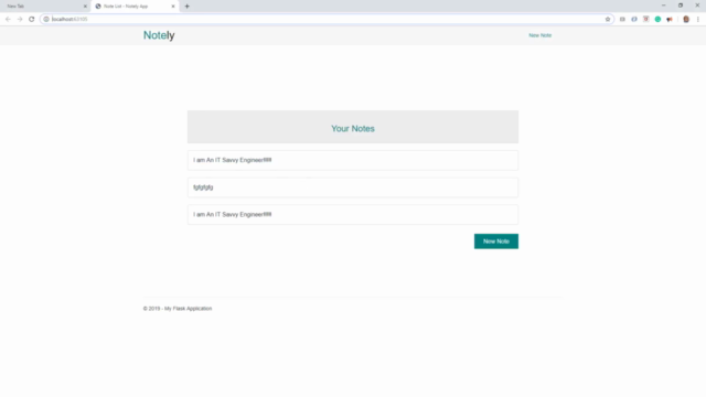 Fullstack Flask and Python Bootcamp With Real Life Projects – Screenshot 2